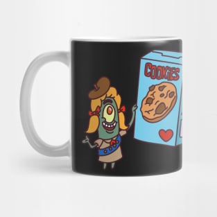 SpongeBob Plankton and Cookies Mug